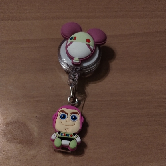 Accessories - New Disney Toy Story Buzz Lightyear Doctor Nurse CNA Retractable Badge Reel